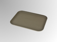 12x16 Rectangle Tray - Brown