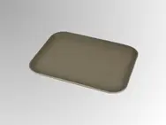 16x22 Rectangle Tray - Brown