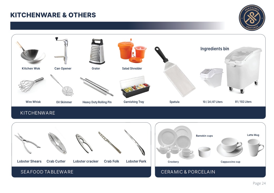 Kitchenware & Others
