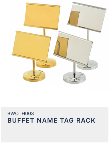 Buffet Name Tag