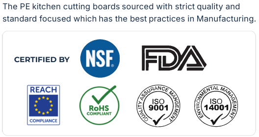 Cutting Board Certifications