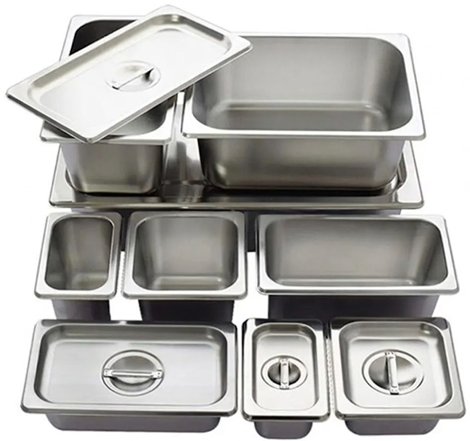 GN Pans with Lids Collection